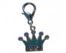 Biżuteria dla psów niebieska korona
