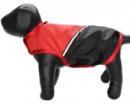 Czerwono-czarna pelerynka dla psa