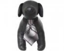 Fioletowo-czarny krawat w kratkę dla psa