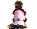 Kurtka dla psa różowa z futerkiem York Design