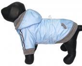 Błękitna kurtka zimowa dla psa