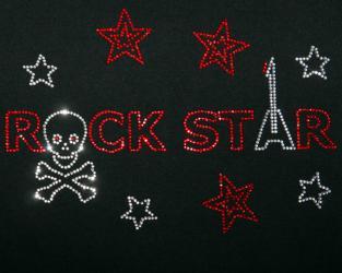 Koszulka gwiazda Rock-a czarna