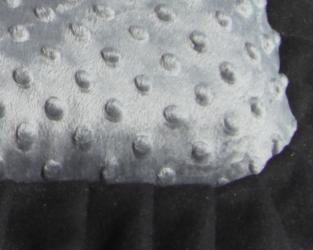 Stalowo-czarna poduszka elegancka dla kundelka