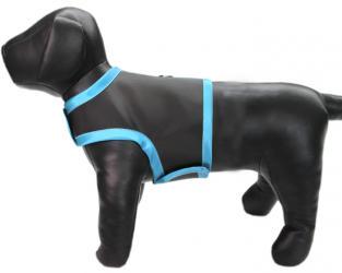 Szelki dla psa czarno-niebieskie