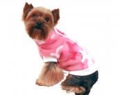 Ubranie dla psa kamizelka różowe moro