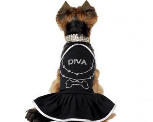Ubranie dla psa sukienka dla psa czarna