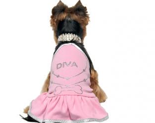Ubranie dla psa sukienka dla psa różowa