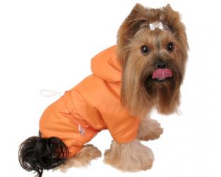 Ubranka dla psów kombinezon pomarańczowy
